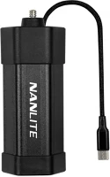 Nanlite BT-BG-F550 F-550 usb-c np-f550 akkumulátor markolat kép