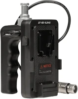 Nanlite BT-BG-XLR4II V-mount akkumulátor markolat 4-tűs xlr csatlakozóval kép