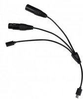 Nanlite CB-DMX-USBC-1/3 Usb-c to dmx kábel splitter kép