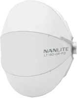 Nanlite LT-80-QR-FD Gömb softbox 80cm - teljesen fehér (bowens) kép