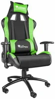 Natec GENESIS NITRO550 FEKETE/ZÖLD NFG-0907 Gamer szék kép