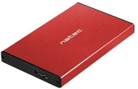 Natec NKZ-1279 Rhino go hdd/ssd ház vörös 2.5