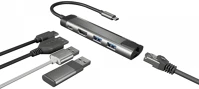 Natec NMP-1985 Fowler go usb 3.2 gen 1 (3.1 gen 1) type-c rozsdamentes acél kép
