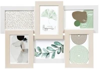 Natúr COR_DKGR002 Képkeret, galéria, fa, 6 db 10x15, 