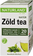 Naturland 00500241_1 Zöld tea  20 filter/doboz kép