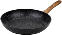Nava-guardini 10-144-101 Nature tapadásmentes serpenyő, kőbevonattal, 24 cm átmérő kép