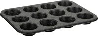 Nava 10-239-004 Imperial muffin sütőforma, 26,5 x 35 cm, 0,4 mm vastagság, 3 cm magasság kép