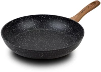 Nava-guardini 10-144-103 Nava  nature tapadásmentes serpenyő, kőbevonattal, 28 cm átmérő kép