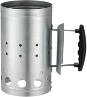 Nava-guardini 10-186-005 Blim+  faszénbegyújtó, horganyzott acél, 15cm átmérő, 27cm magasság kép