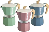 Nava-guardini CF 132 3 Pedrini cf 132 3 személyes kávéfőző, olasz design, alumínium kép