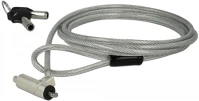 Navilock 20653 Laptop biztonsági kábel kulcszárral a kensington slot-hoz 3 x 7 mm kép