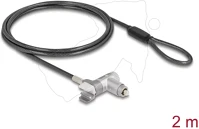 Navilock ÉS 16 laptop biztonsági kábel billentyűzárral macbook pro 2021 - 2024 (14 colos kép