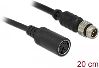 Navilock M8 6 TŰS HÍM Gnss csatlakozókábel m8 6 tűs hím > md6 hüvely kép