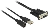 Navilock USB-N csatlakozókábel, md6 soros > d-sub 9 soros gnss vevőegységhez kép