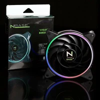 Nbase N12-VORTEX-ARGB Vensys 12cm  cyclon vortex 1200rpm argb kép