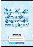 Nebuló 01.08081 Hangjegyfüzet  a/5 16 lapos 36-16 mix 16 darabos kép