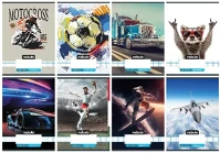 Nebuló 01.08082 Füzet kockás  a/5 32 lapos 27-32 vagány 16 darabos kép