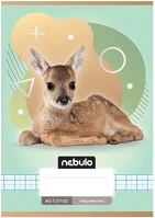 Nebuló 01.08084 Füzet kockás  a/5 32 lapos 27-32 állatok 16 darabos kép