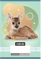 Nebuló 01.08117 Füzet vonalas  a/5 32 lapos 14-32 1. osztályos állatok 16 darabos kép