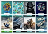 Nebuló 01.08549 Füzet kockás  a/5 32 lapos 27-32 vagány ii. 16 darabos kép