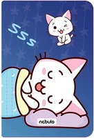 Nebuló 02.01465 Gumis mappa  a/4 cicás kép