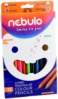 Nebuló 07.01484 Színes ceruza  jumbo háromszögletű 12 darabos kép