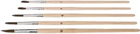Nebuló 15.00911 Ecset  natúr fanyelű 5-ös készlet (2,4,6,8,10) kép