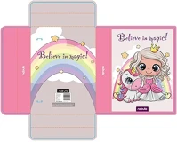 Nebuló 15.19171 Füzetbox  a/5 hullámkarton királylány - unikornis kép