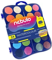 Nebuló 15.19199 Vízfesték  30 mm ajándék ecsettel 24 darabos kép