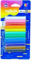 Nebuló 15.19229 Gyurma  színes 12 színű készlet 150 g kép