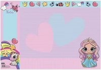 Nebuló 15.19252 Könyökalátét  33x48 cm unikornis és királylány kép