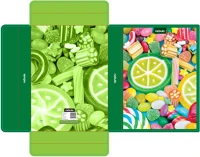 Nebuló HB-A4-CANDY Füzetbox a4, hullámkarton, candy, kép