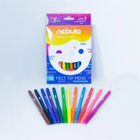 Nebuló NFT-848 Rostírón filctoll vízbázisú  12 klf. szín kép