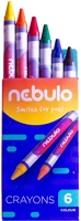 Nebuló NZSK-6 Zsírkréta készlet  6 klf. szín kép