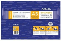 Nebuló OTKB-A5-SI Tankönyvborító, a5, 10ív/csomag, öntapadós, sima, kép