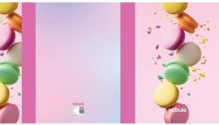 Nebuló P-FB-A4-MACARON Füzetbox, a4, macaron, kép