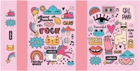 Nebuló P-FB-A5-GRLPOWER Füzetbox, a5, girl power, kép
