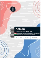 Nebuló P-IFM-20/50-FÓLIA Írólap a5, 10-50 félfamentes, 50 lap, kép
