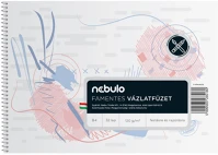 Nebuló P-VFM-B4/32 Vázlatfüzet b4, spirálos, 120g, kép