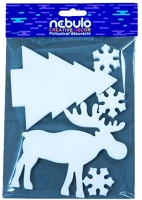 Nebuló PSD-MIX-5-15X25 Hungarocell dekoráció  karácsonyi mix 5 db/csomag kép