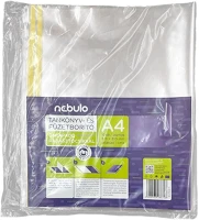 Nebuló RCS-TK-A4-SI Tankönyvborító  a/4 öntapadós csíkkal víztiszta 65mic 51,5x31 cm 10db/csom kép
