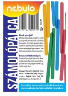 Nebuló SZMLPLC Számolópálca, műanyag, kép