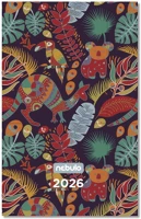 Nebuló TZSN-A6-26-D5 Zsebnaptár  a/6 heti papírborítós jungle 2026. kép