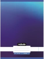 Nebuló VO-MGM-2-A4 Füzet, a4, vonalas, 81-32, monochrome és gradient minták ii., 12 db/csomag kép