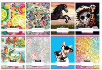 Nebuló VO4-2-CM-A5 Füzet  a/5 32 lapos vonalas 21-32 cuki ii. 16 db/csomag kép