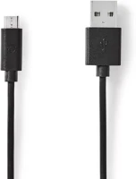 Nedis 11 W | 480 Usb kábel | usb 2.0 | usb-a dugasz | usb micro-b dugasz | kép