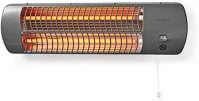 Nedis 1200 W | 2 HŐMÓD | X4 | SZÜRKE Fürdőszobai fűtőtest | 1200 w | 2 hőmód | x4 | szürke kép
