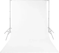 Nedis 1,90 X 2,95 M | FEHÉR Photo studio backdrop | 1,90 x 2,95 m | fehér kép
