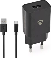 Nedis 1X 2.1 a a | kimenő csatlakozók száma: 1 | usb-a | micro usb (lengő) kábel | 1 kép