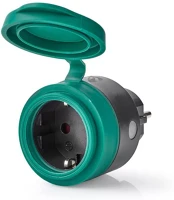 Nedis 20 - 50 °C Rf dugó | 433 mhz | ip44 | 2300 w | földelt csatlakozó / f típus (cee 7/7 kép